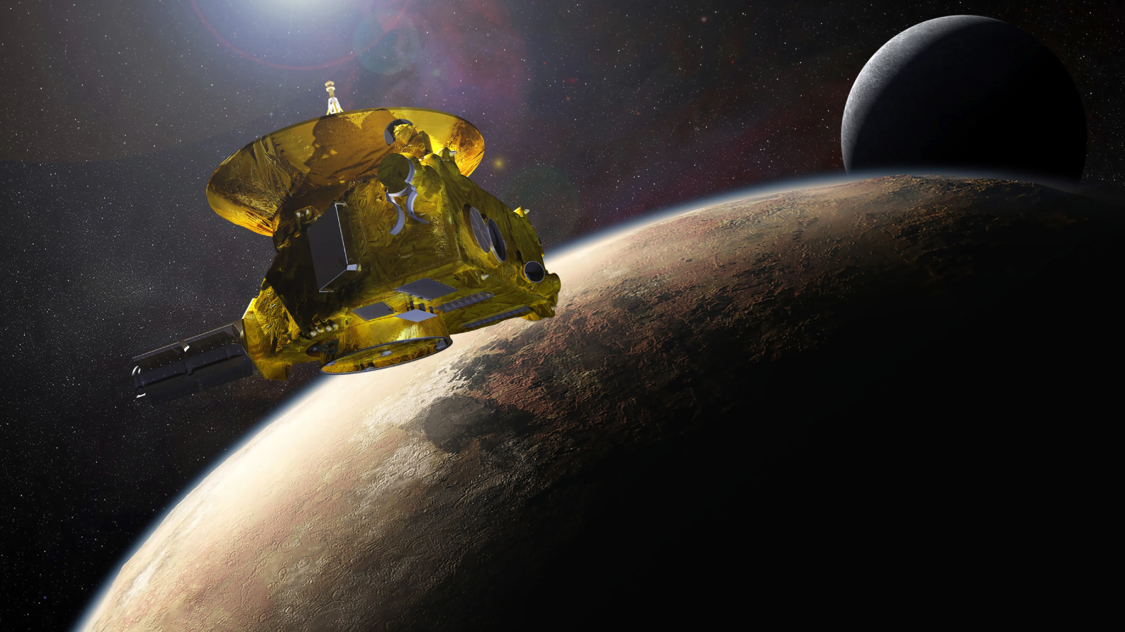 La sonda New Horizons se despierta a 9,5 mil millones