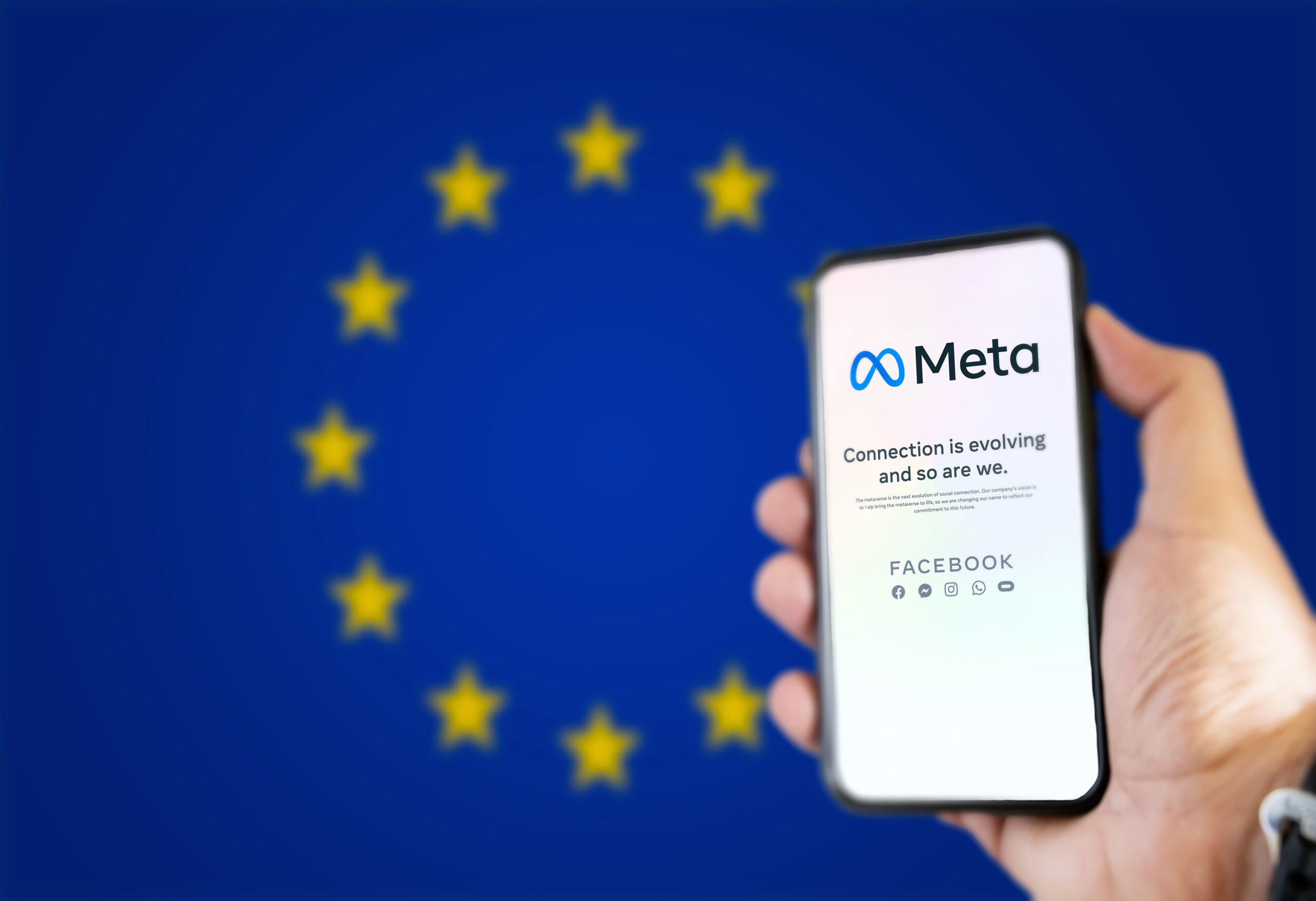 Meta frente a la UE: Facebook e Instagram considerados demasiado
