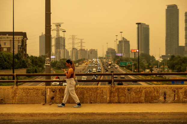 Nueva York, Chicago... Los 850 incendios forestales activos en Canad谩