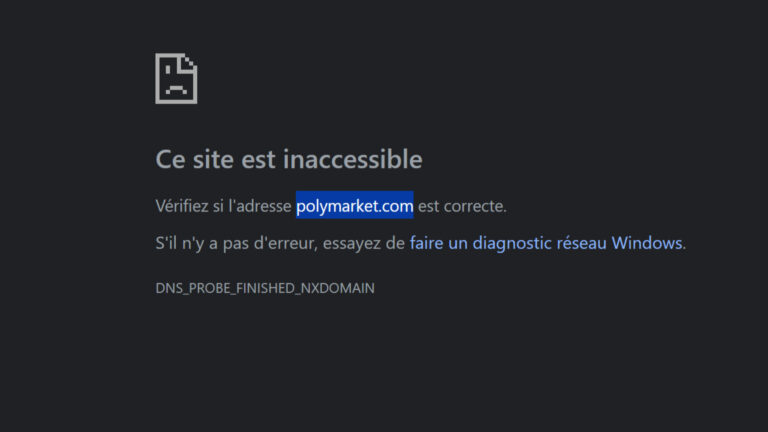Polymarket bloqueado en Francia: el sitio de París sobre la