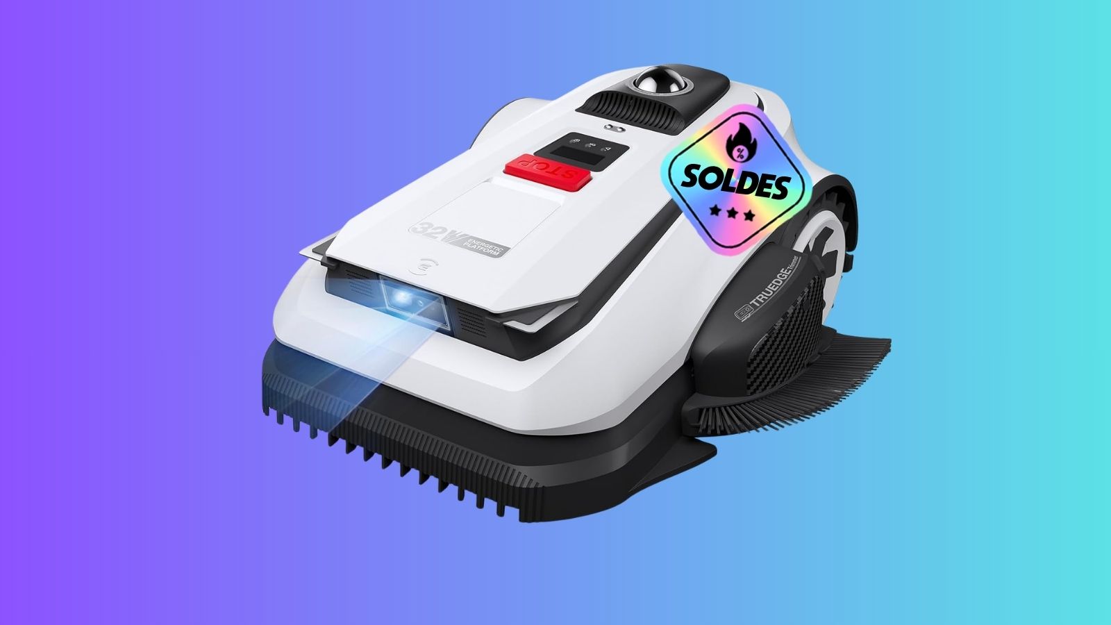 Rebajado al -40%, este robot cortacésped Ecovacs sin RTK pro