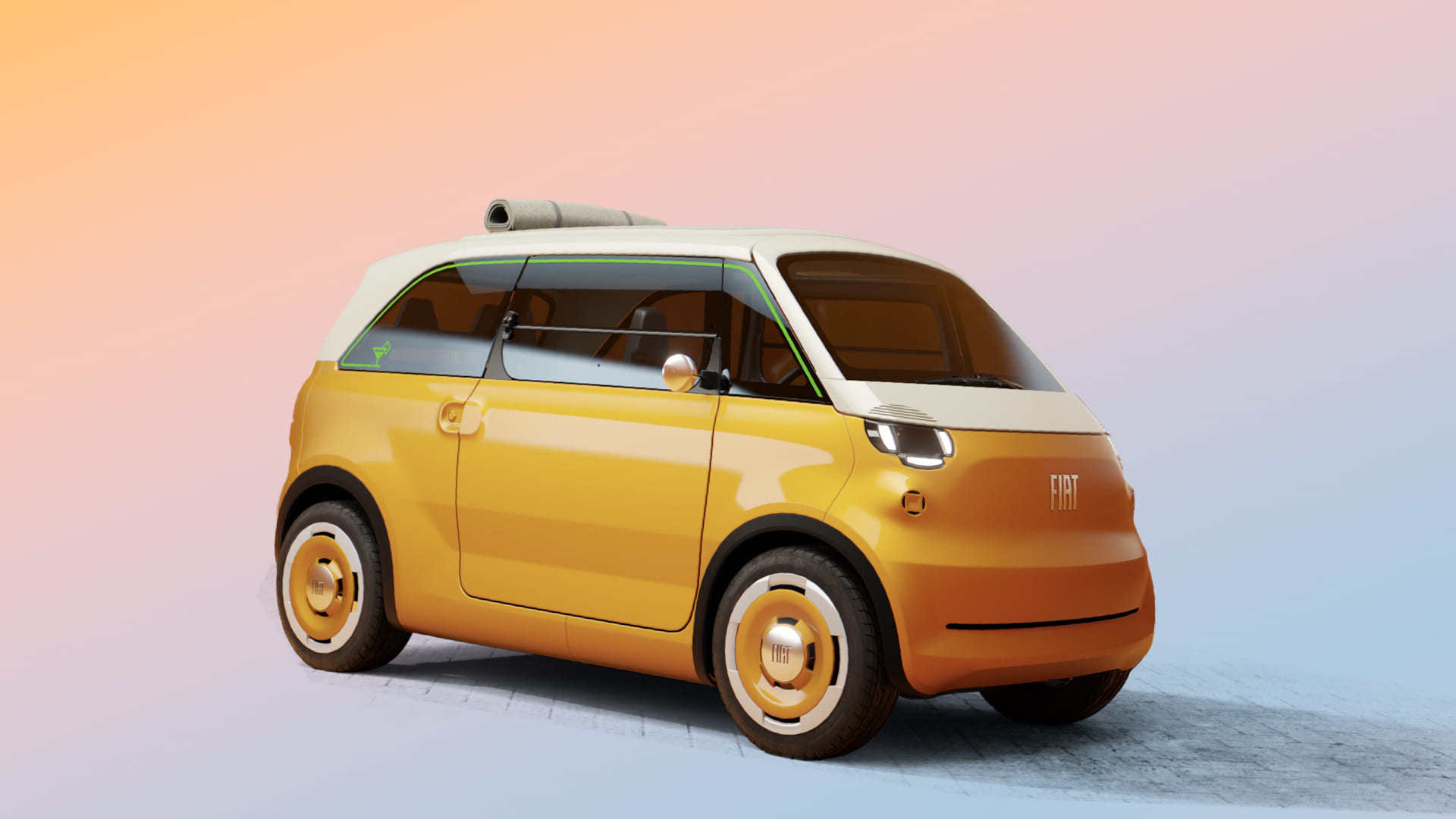 Topolino, TRIS y el sorprendente Multiplina: FIAT presenta sus tres