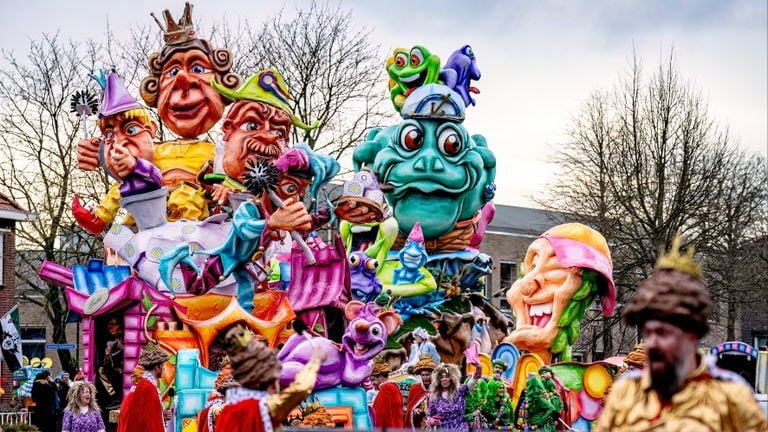 Le grand défilé du carnaval de Den Haaykaant (Raamsdonk)(photo : EYE4images).
