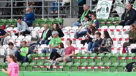 Fans de Wolfsburg dans le stade