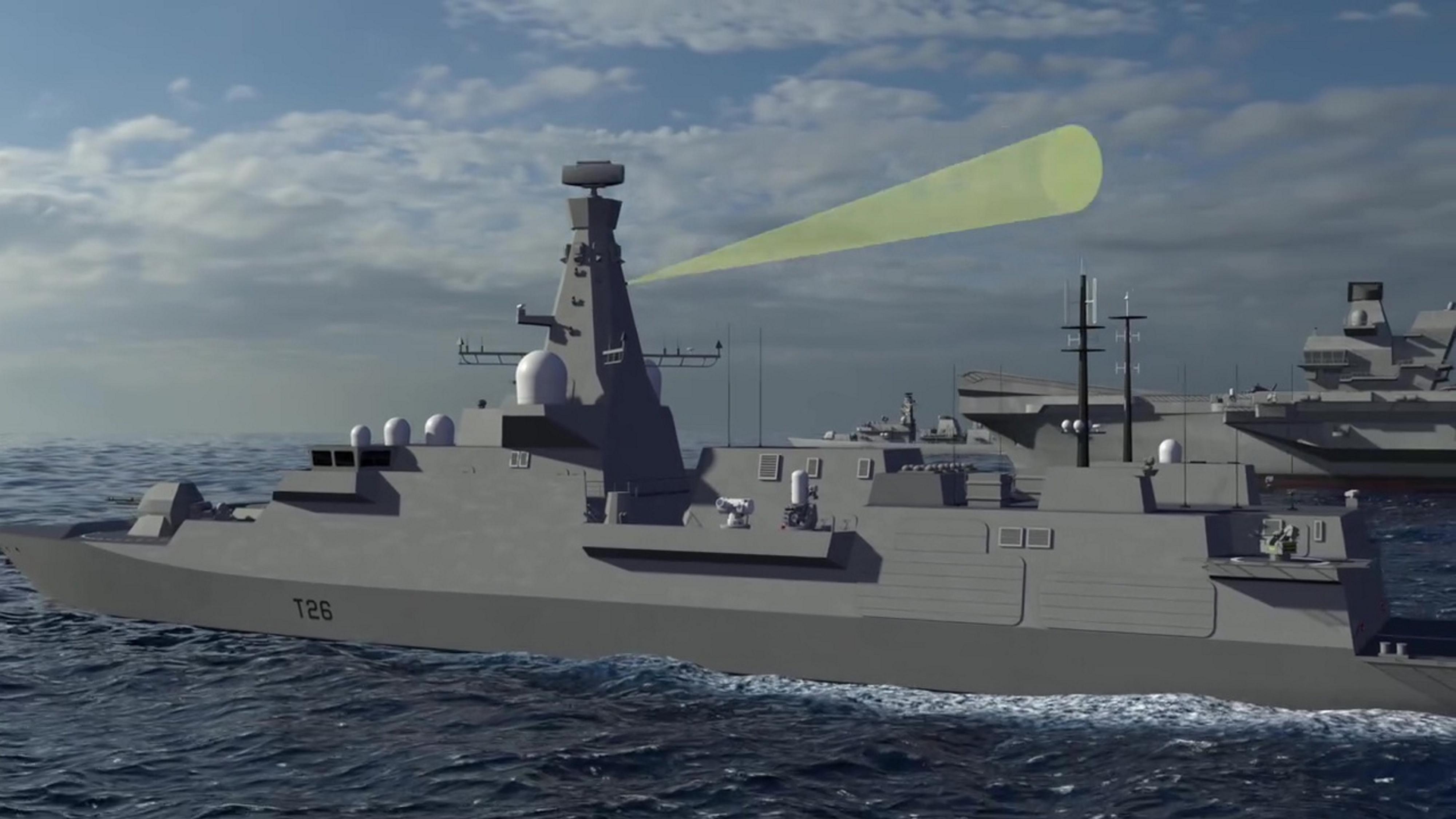 Les navires militaires britanniques sont désormais sur le point d'être équipés de l'arme laser révolutionnaire