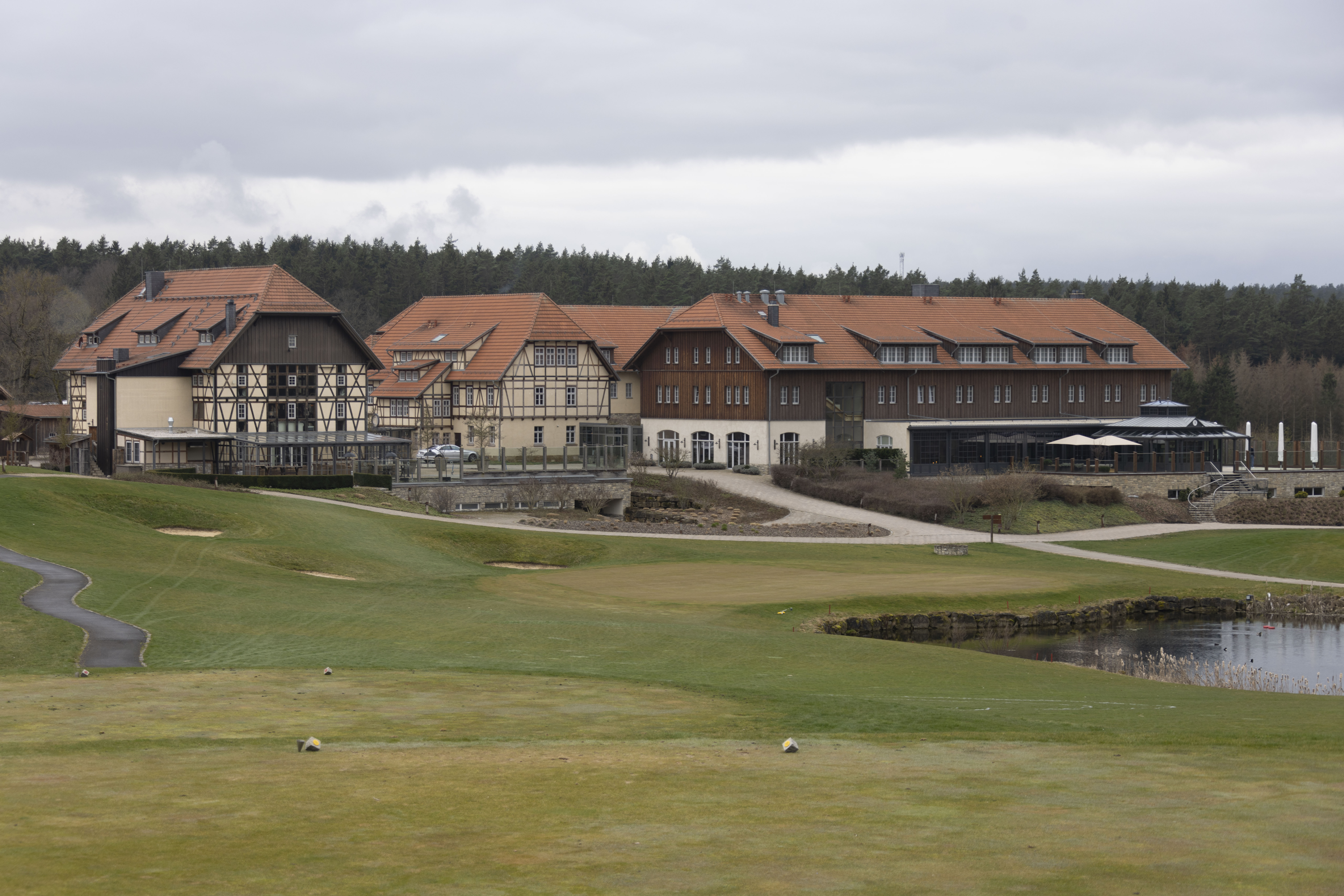 Les Trois Lions sont basés au complexe de golf et spa Weimarer Land à Blankenhain
