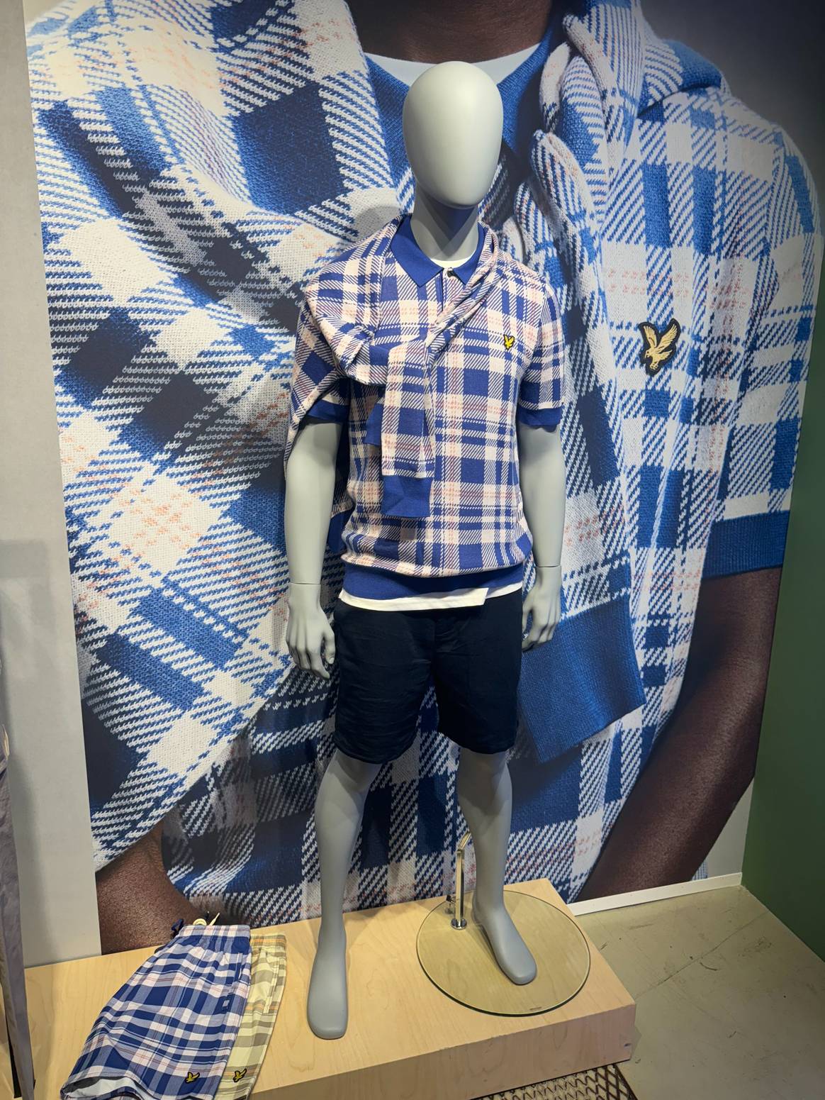 Tartan d'été chez Lyle & Scott