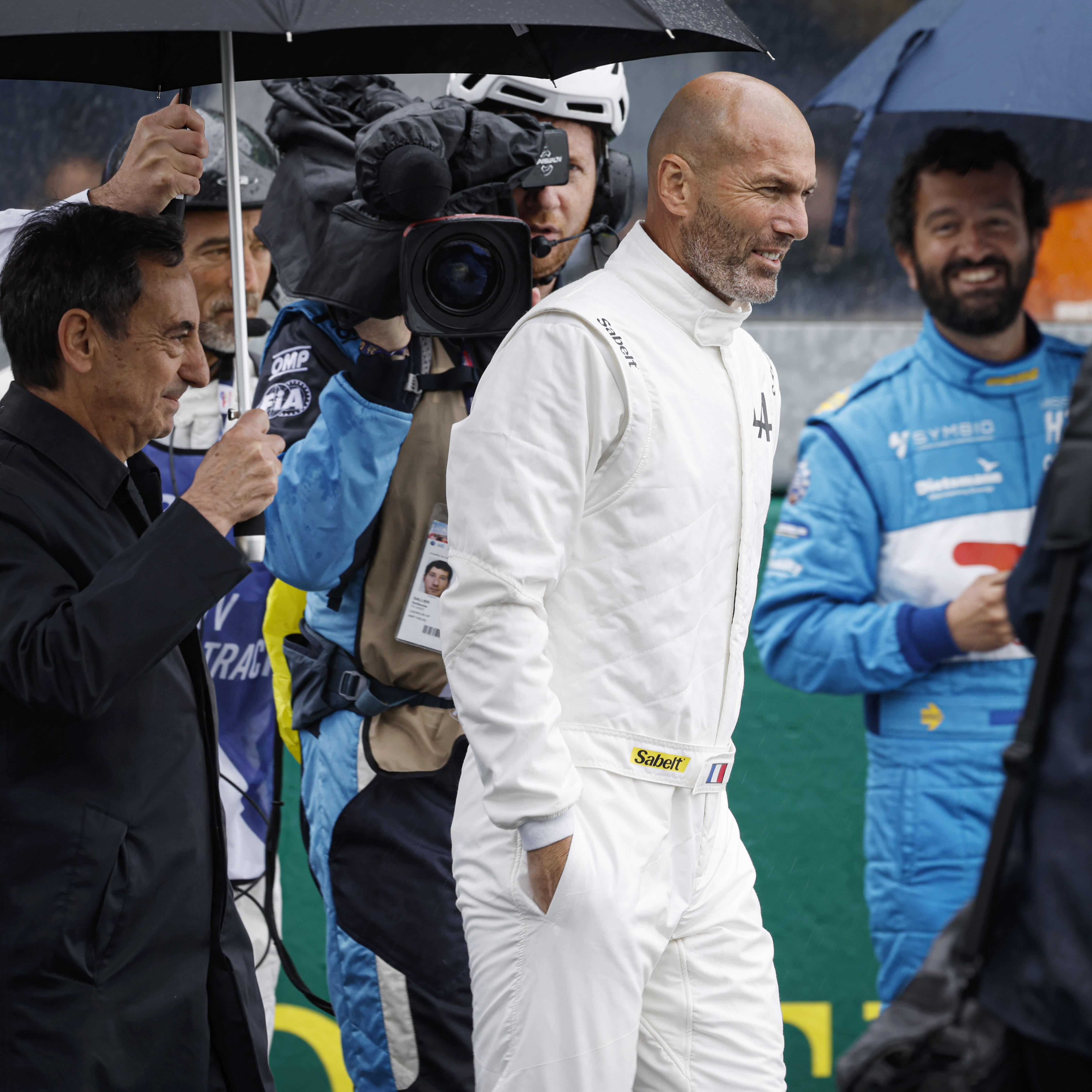 Zidane a été nommé partant honoraire de la course
