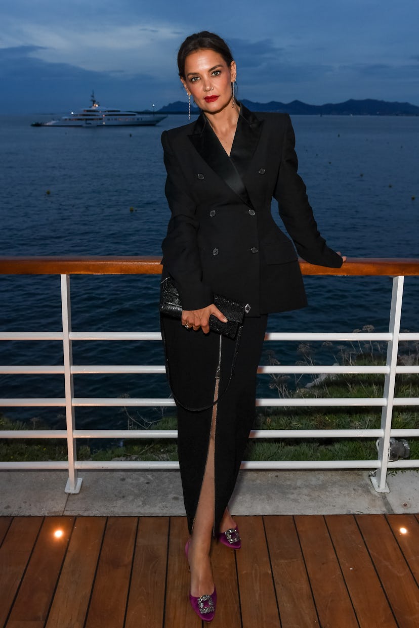 Katie Holmes Khaite Suit « Gala des histoires de femmes » du Festival international du film de la mer Rouge 2023