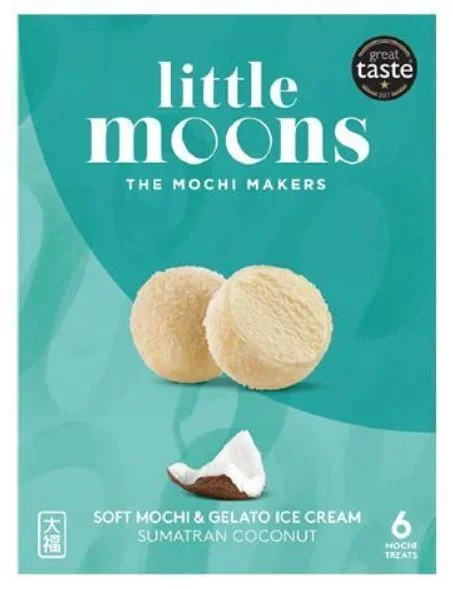 Les glaces Little Moons Mochi sont proposées chez Asda entre 5 £ et 3,75 £ par paquet