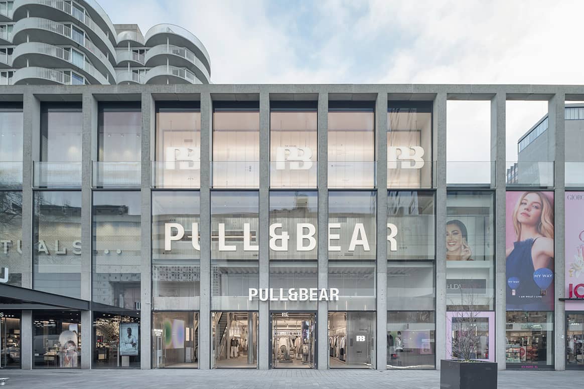 le plus grand corner Pull&Bear au monde à Rotterdam