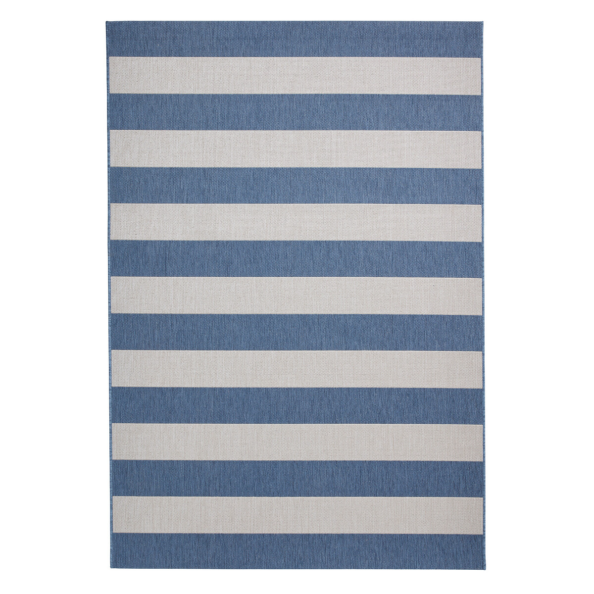 La Redoute vend un tapis bleu et blanc à 85 £