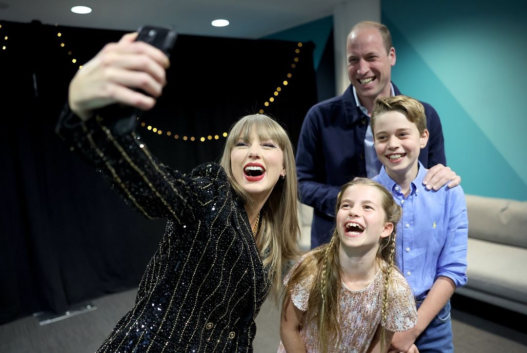 William a été surpris en train de danser sur Swift lors d'une représentation à Wembley