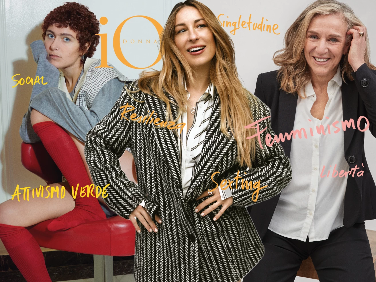 Trois générations de femmes comparées : Giovanna Botteri, Mia Cerna et Sofia Viscardi