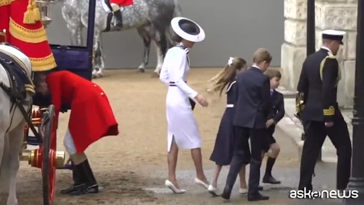 Kate Middleton, le retour en public : l'arrivée au défilé Trooping the Colour