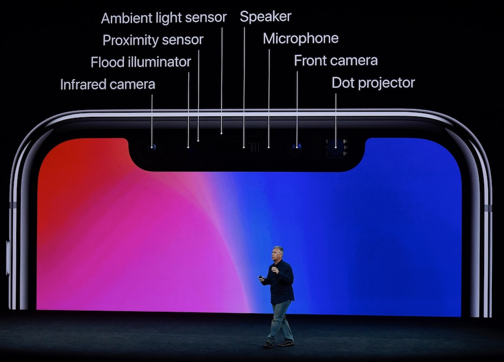 Les capteurs dans l'encoche de l'iPhone ne sont pas uniquement destinés aux photos