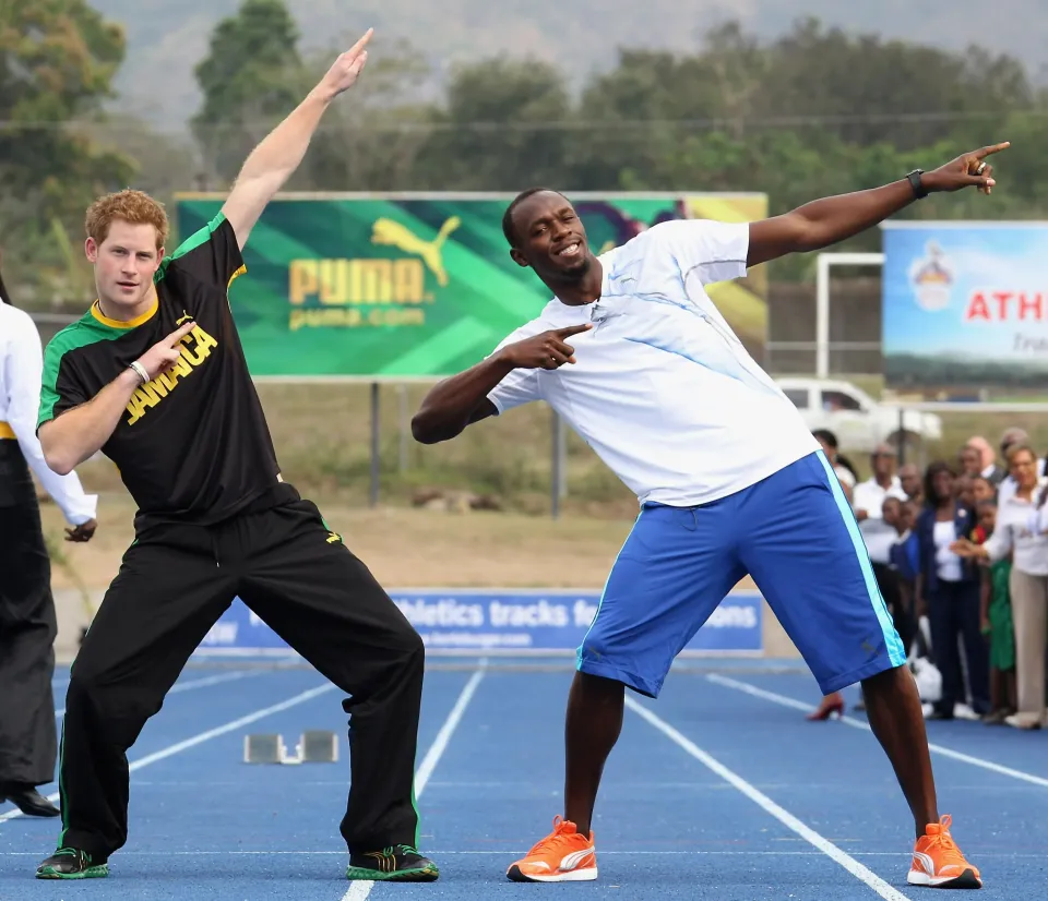 Le prince Harry en 2012, avant de se retirer de son poste de membre senior de la famille royale en 2020