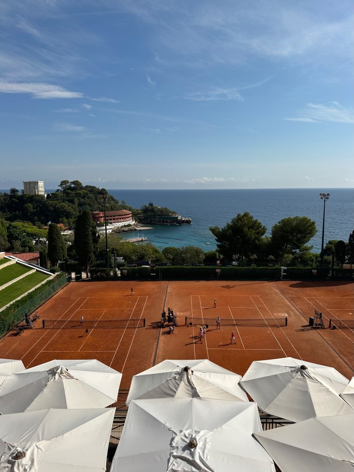 Terrains en terre battue au Monte-Carlo Country Club