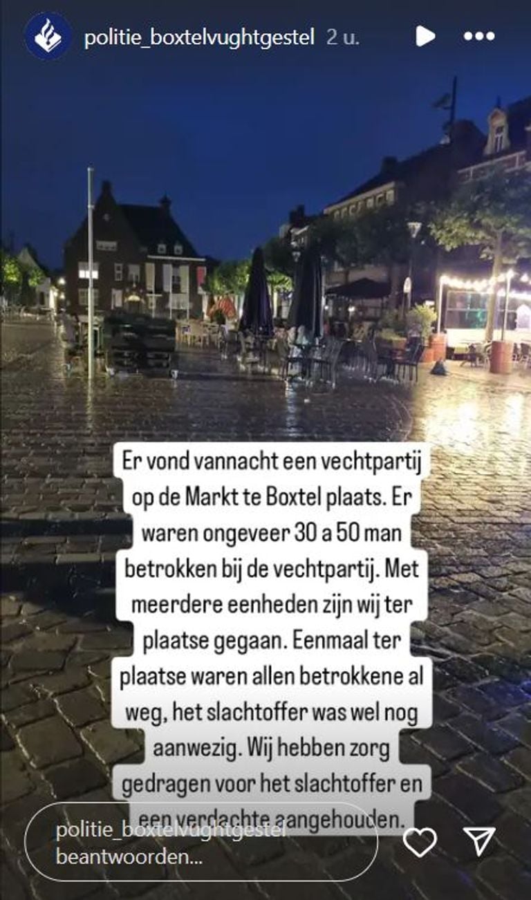 Photo : Instagram police Boxtel-Vught-Gestel