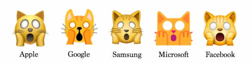 Emoji signifiant chat fatigué