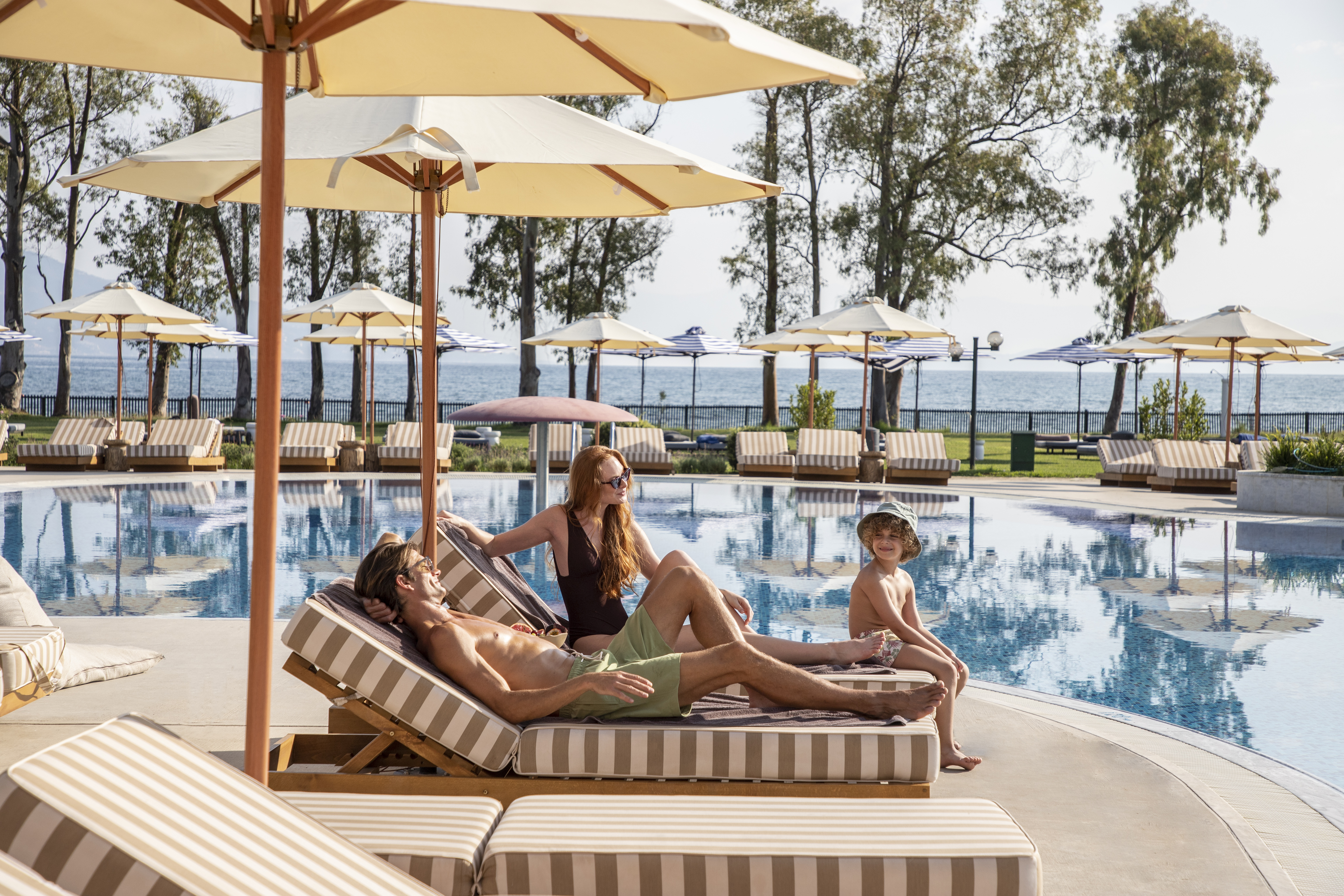 Le Kerkyra Blue Hotel N' Spa cinq étoiles dispose de deux piscines