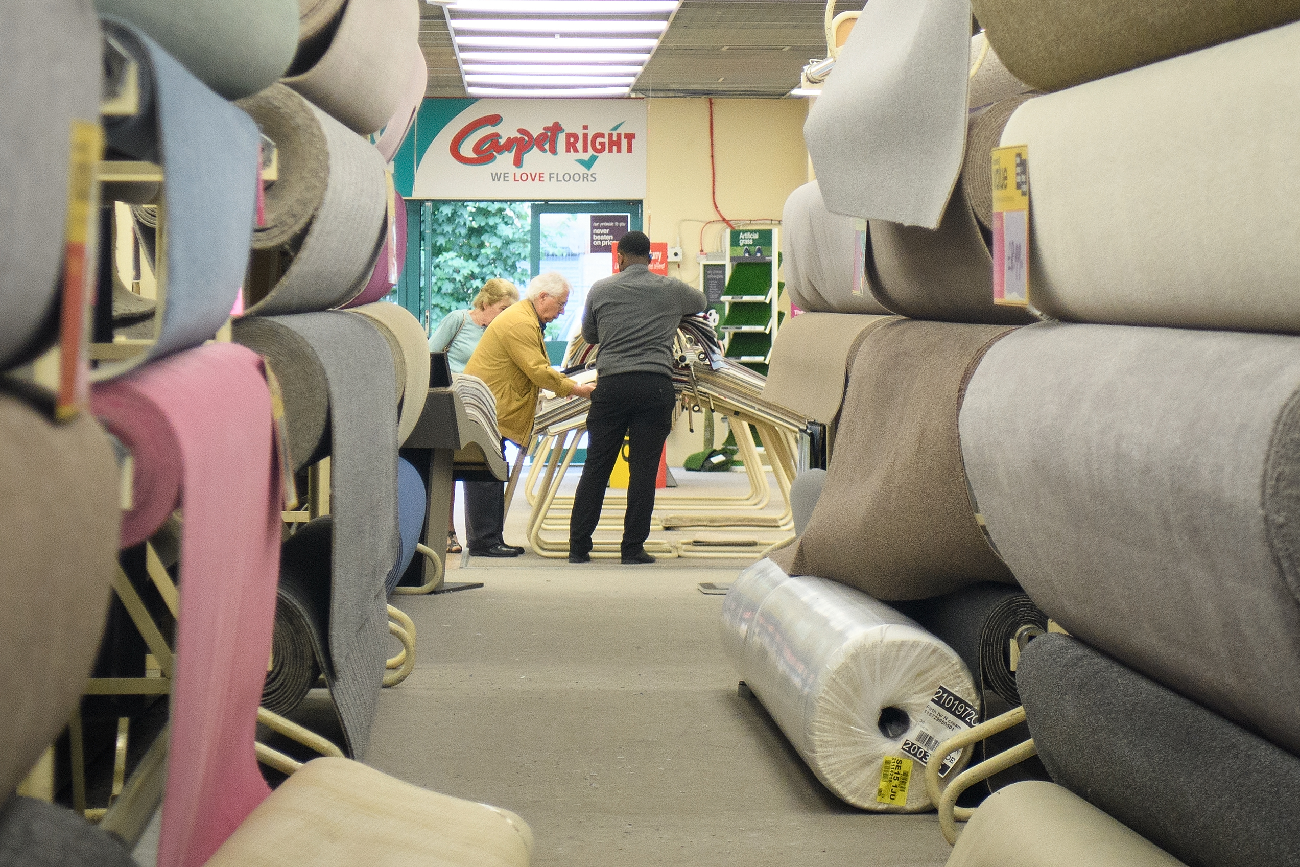 Certains des 272 magasins Carpetright seraient sauvés ainsi que des centaines d'emplois si un accord était conclu