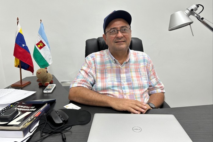 Sergio Garrido, gouverneur de l'État de Barinas