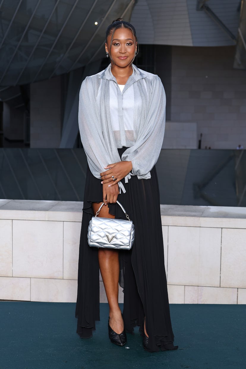 Naomi Osaka assiste au Prélude aux Jeux Olympiques à la Fondation Louis Vuitton 