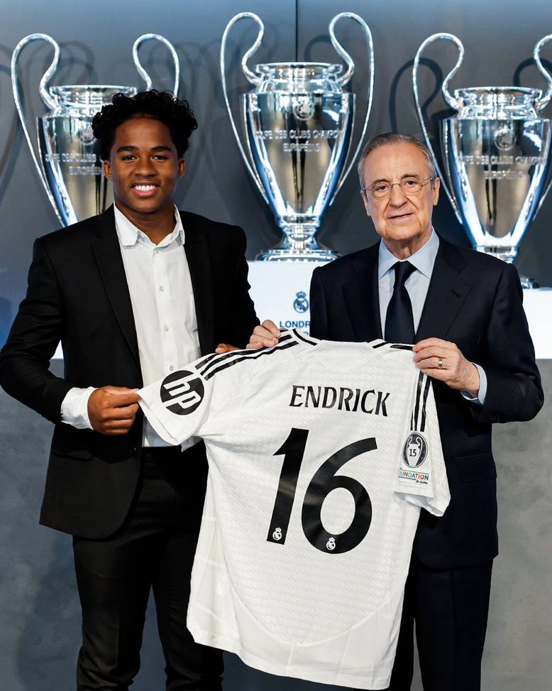 Real Madrid, Endrick présenté en larmes : il aura le numéro 16 - image 2