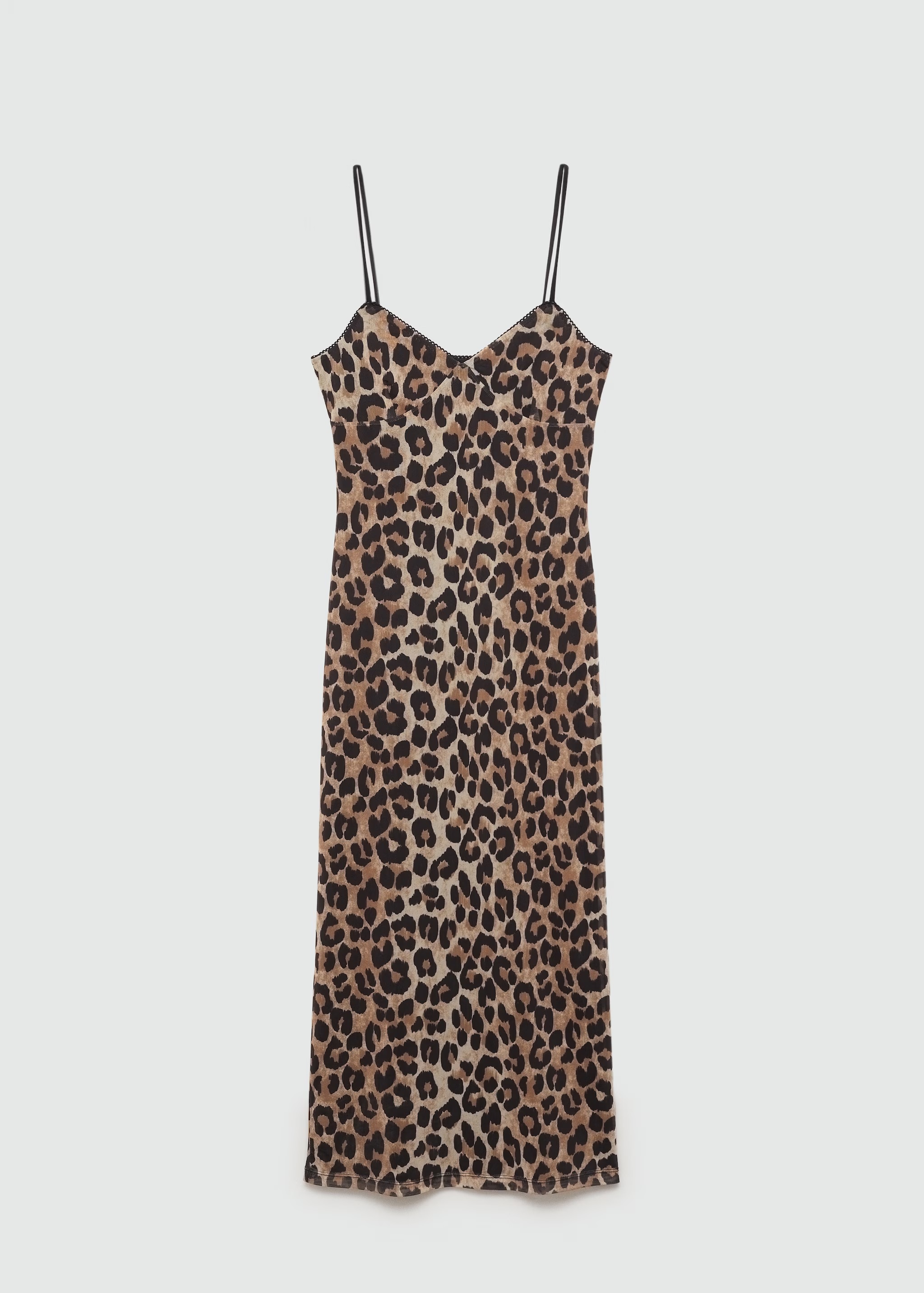 La robe nuisette léopard de Mango coûte 35,99 £