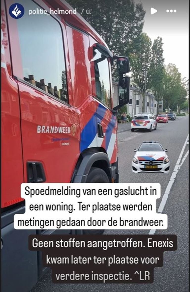 Photo : Instagram Police d'Helmond