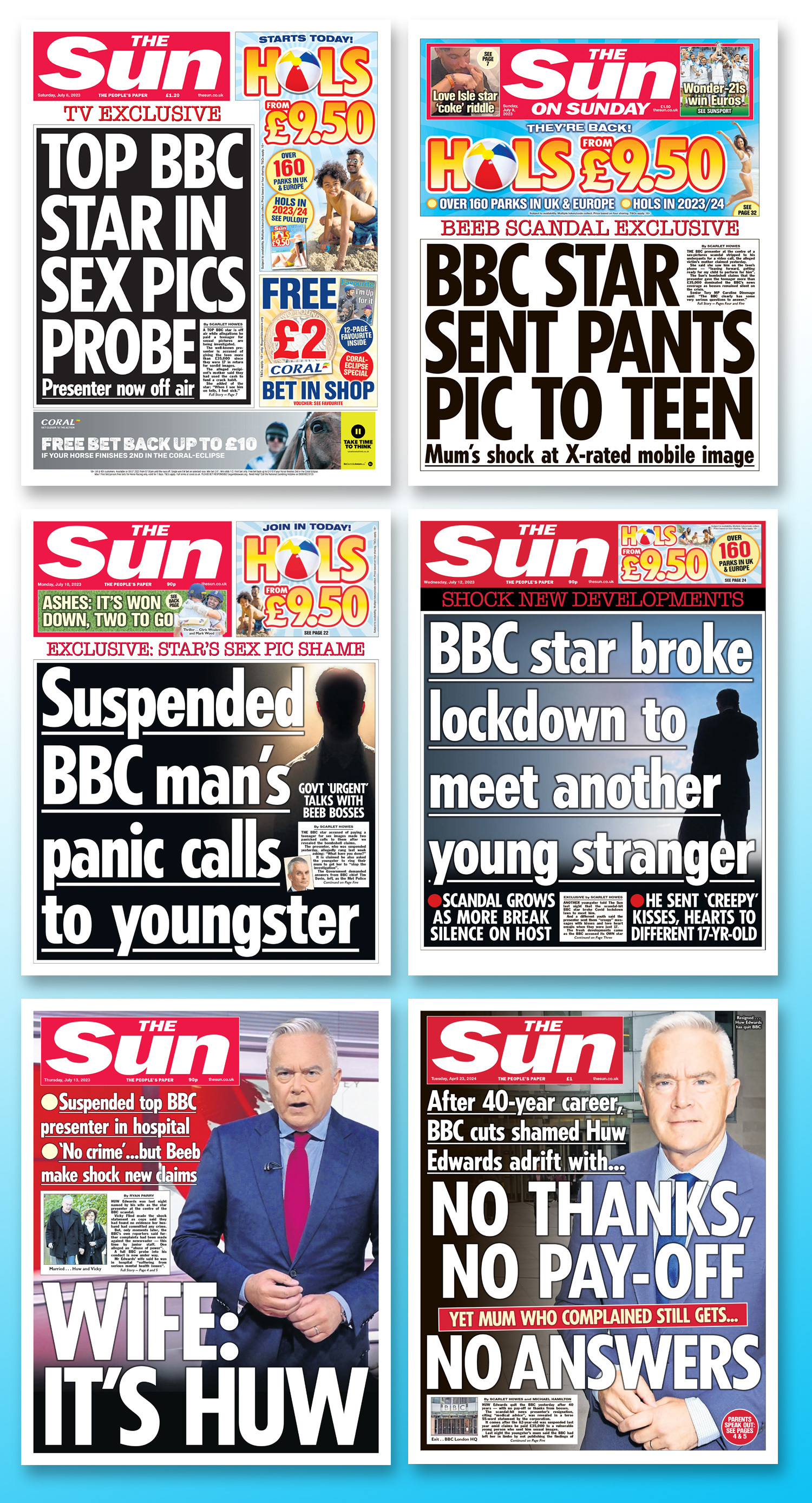 La couverture du scandale Huw Edwards par le Sun