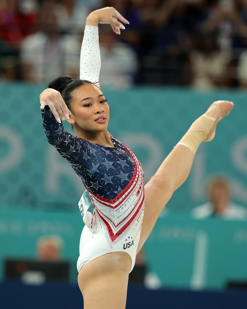 Maquillage de gymnastique de Suni Lee