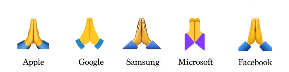 Signification photo emojis main