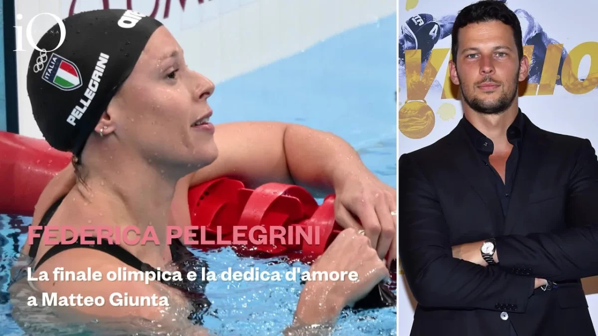 Federica Pellegrini, la dernière course olympique est une déclaration d'amour à Matteo Giunta