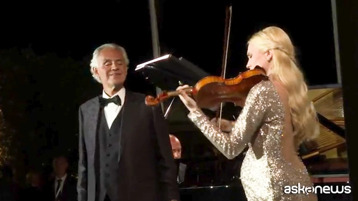 Andrea Bocelli chante pour les grands de la Terre au G7 : Giorgia Meloni entre Biden et Sunak
