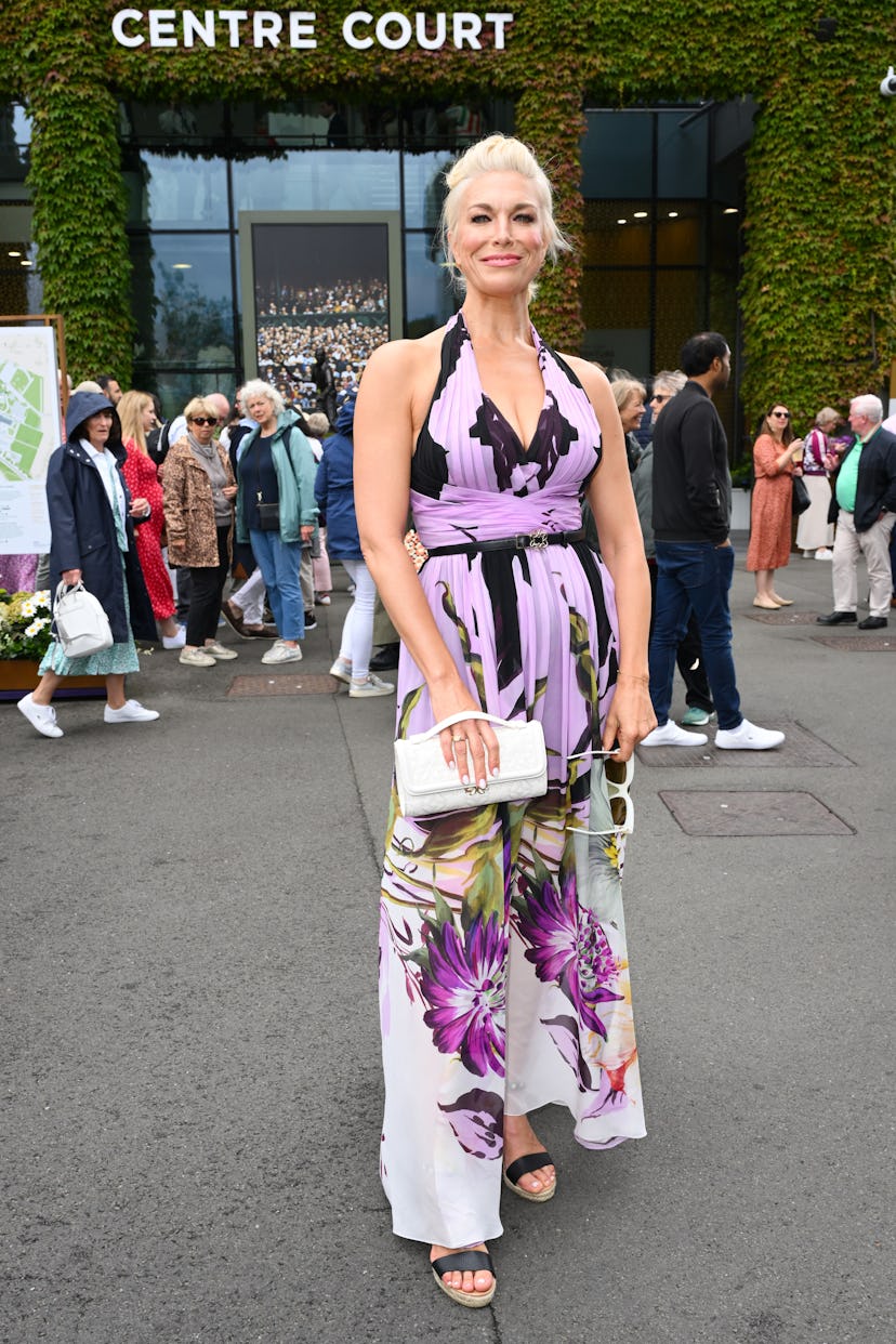 Hannah Waddingham à Wimbledon 2024