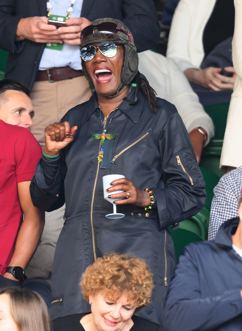 Grace Jones à Wimbledon 2024