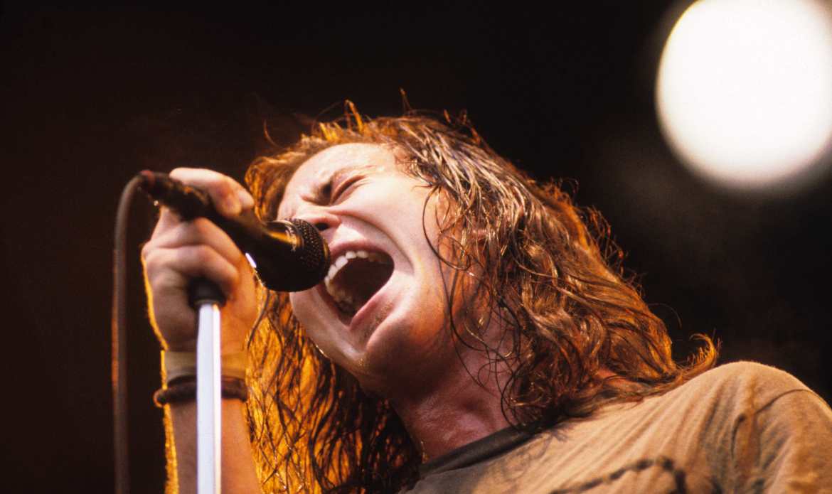 Eddie Vedder de Pearl Jam (1992)