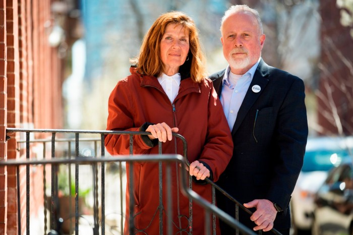 Ella Milman et Mikhail Gershkovich, parents du journaliste du Wall Street Journal Evan Gershkovich