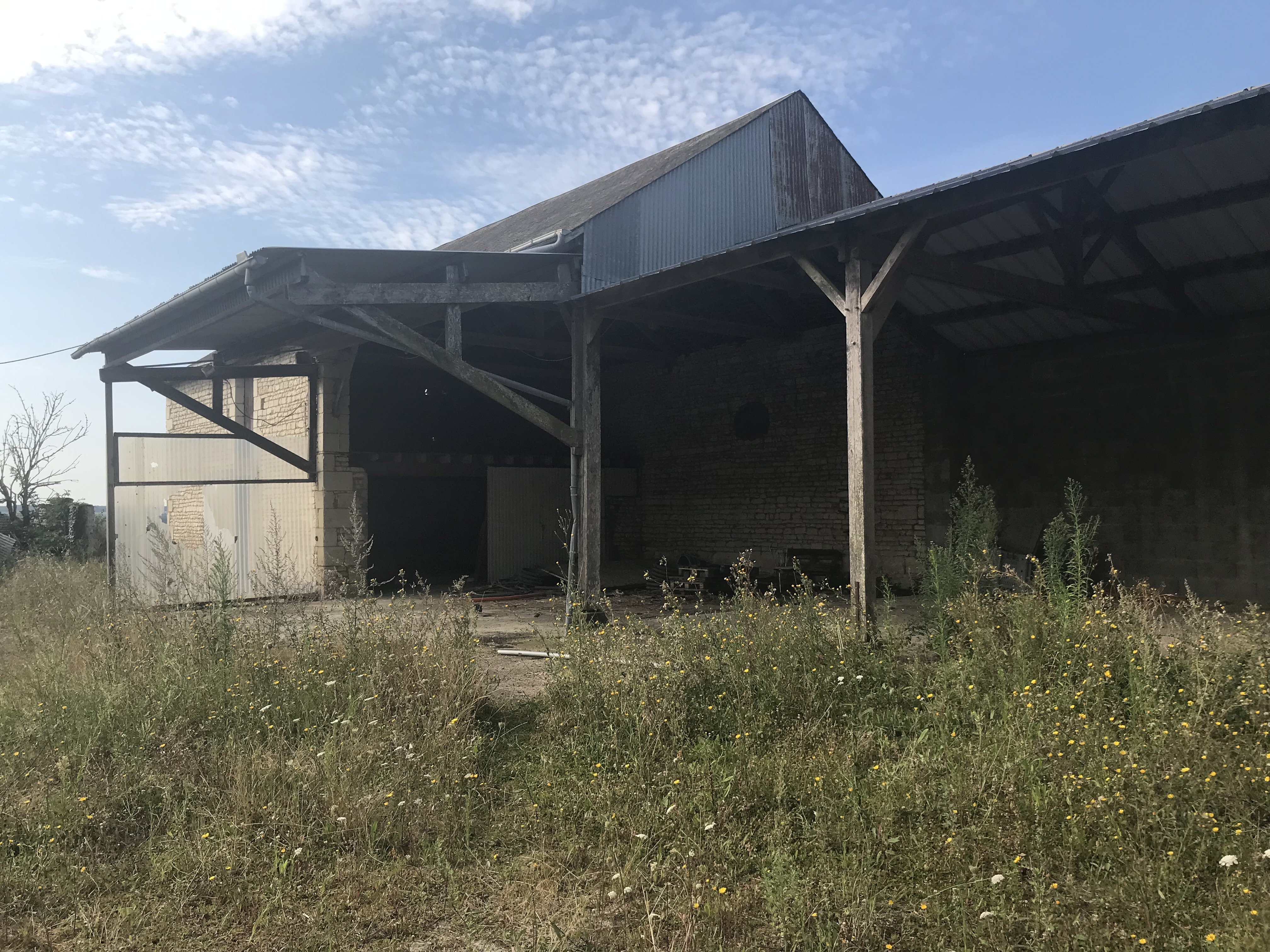 La Galiserie était composée de plusieurs bâtiments agricoles