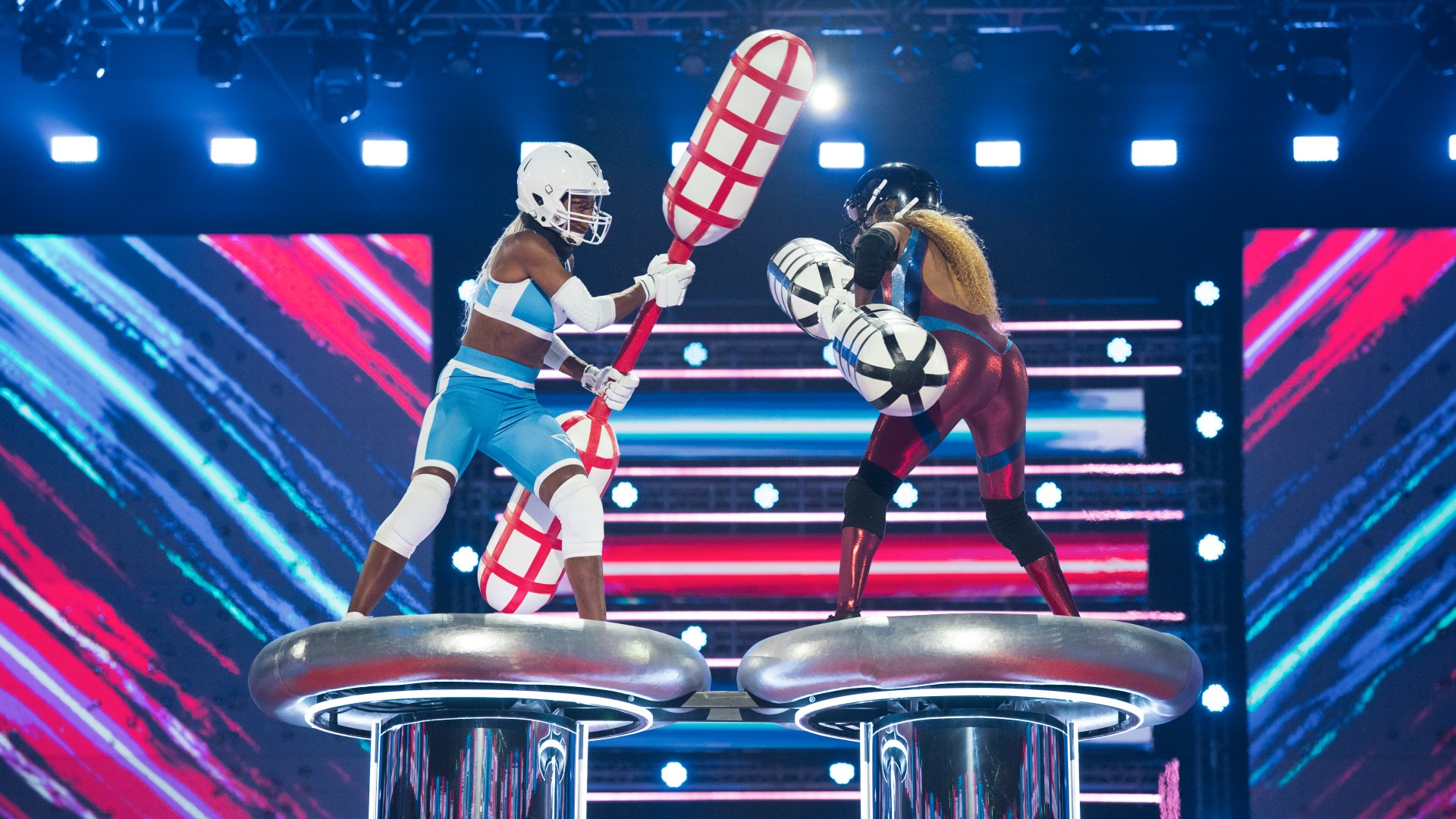 J’étais dans le public des Gladiators – le tournage prend tellement de temps que les gens sont partis avant la finale d’Eliminator