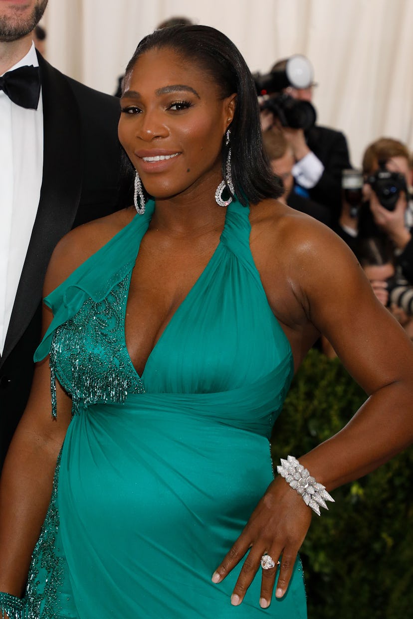 Serena Williams enceinte au Met Gala 2017