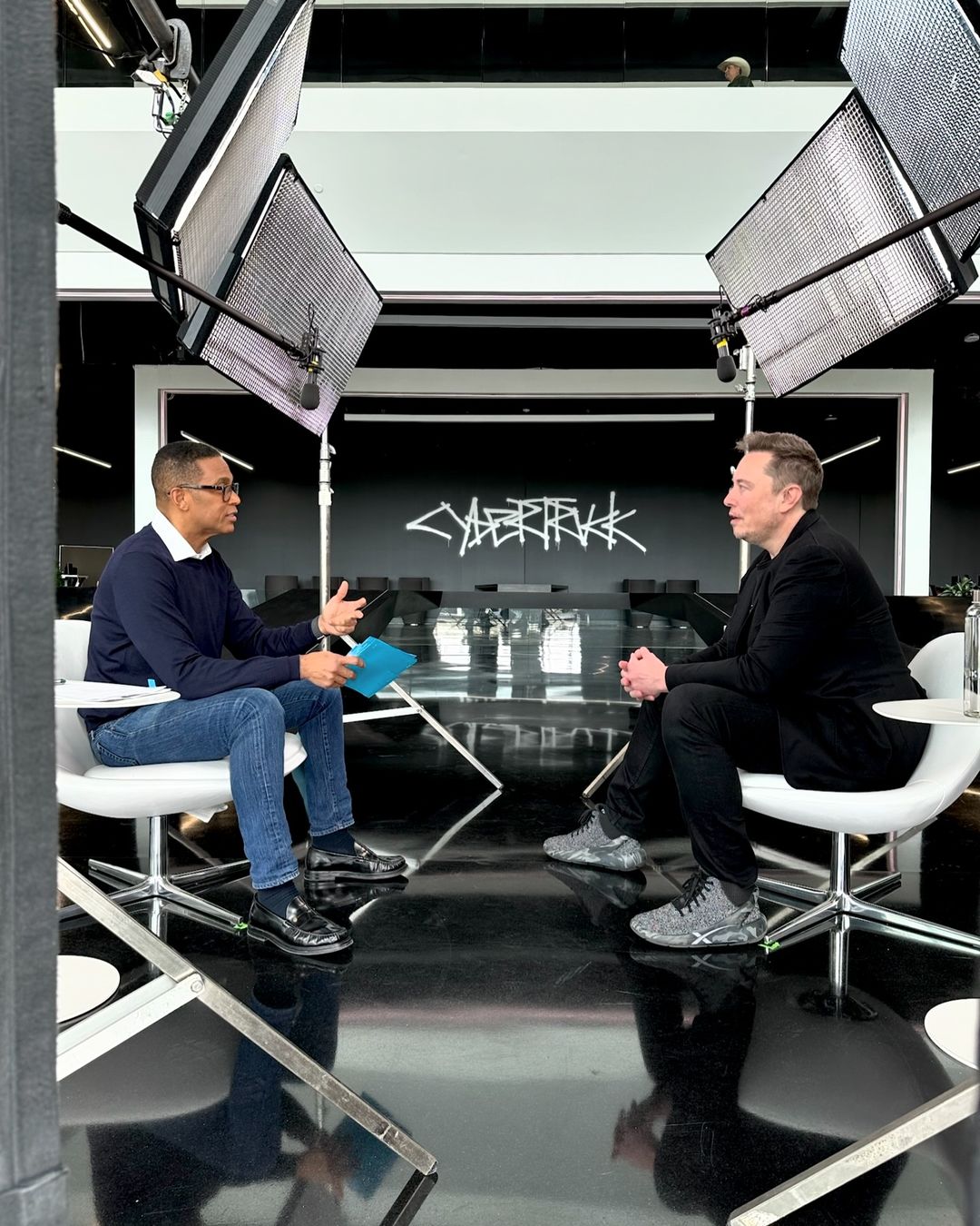 Don Lemon interviewe Elon Musk en mars 2024
