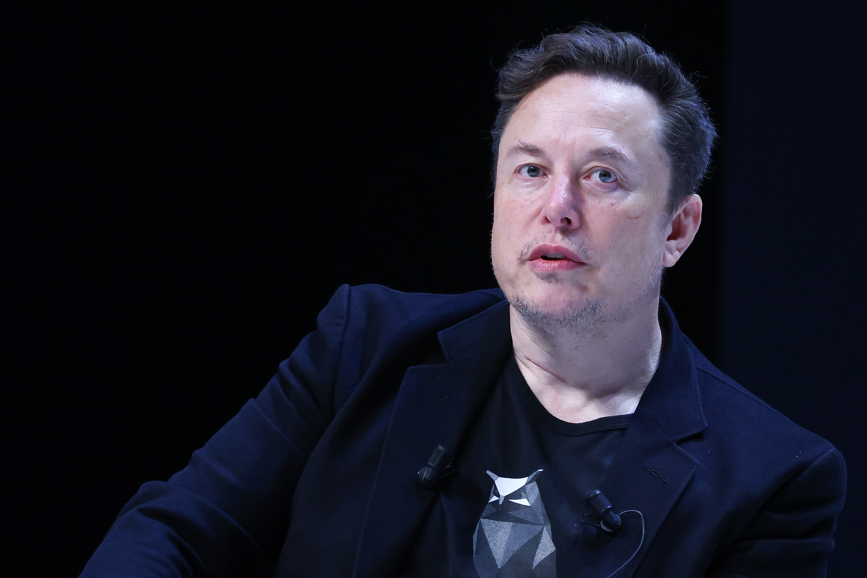 Elon Musk s'exprime lors d'un festival à Cannes, en France, en juin 2024