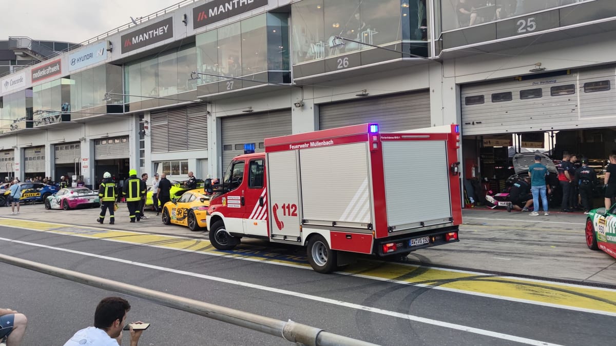 Nürburgring : explosion avec blessures avant la course de la Ruhr Cup samedi