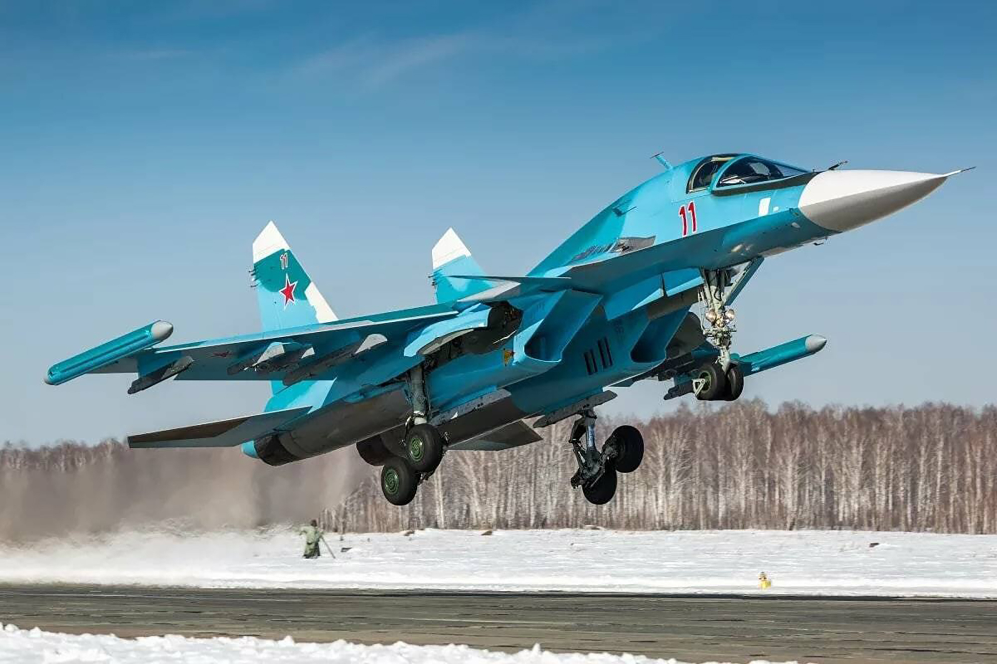 Un bombardier russe Su-34