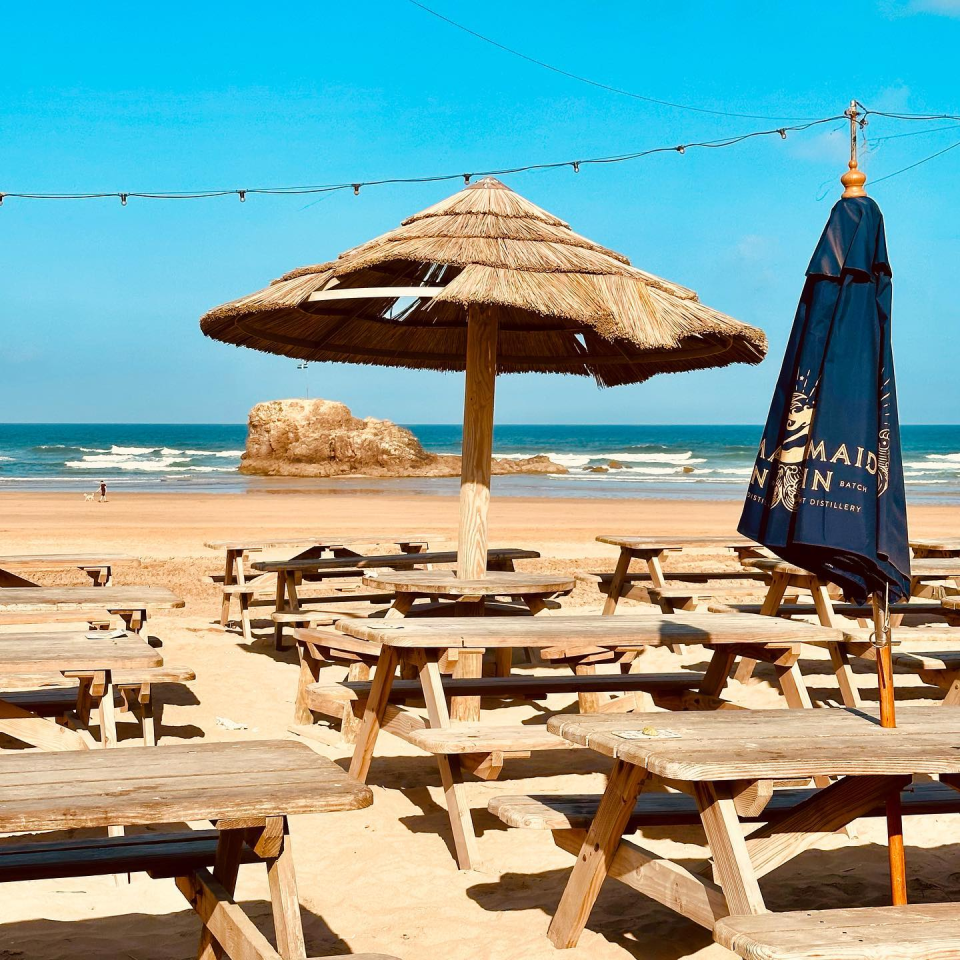 Le Watering Hole à Cornwall est l'un des meilleurs beer gardens du Royaume-Uni