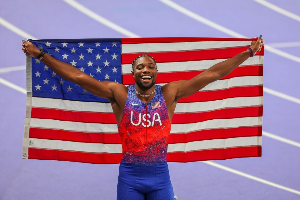 Noah Lyles, de l'équipe américaine, qui a remporté l'or du 100 mètres ce week-end, a révélé ses réflexions sur la victoire de Hocker sur les réseaux sociaux