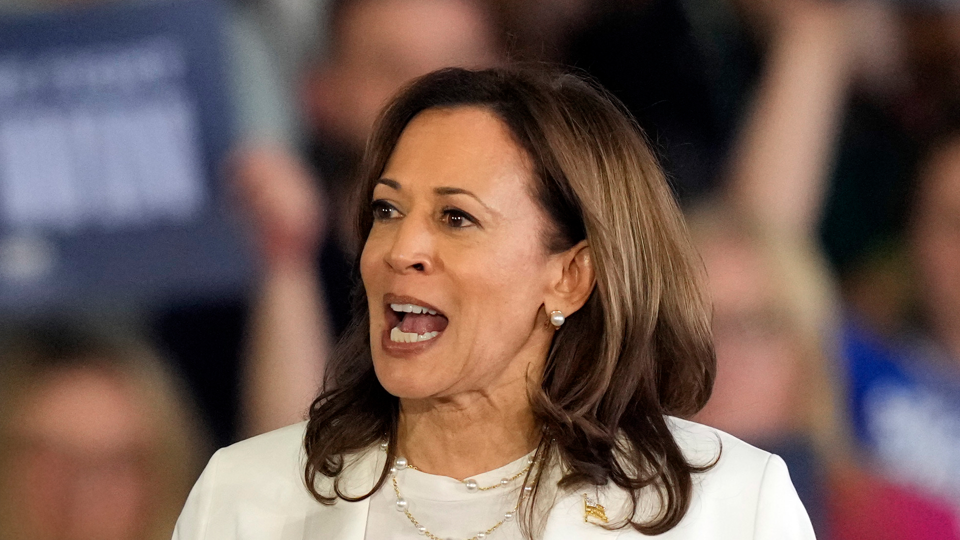 Moment où Kamala Harris riposte aux manifestants anti-israéliens qui interrompent le rassemblement, en retour au débat viral des vice-présidents de 2020